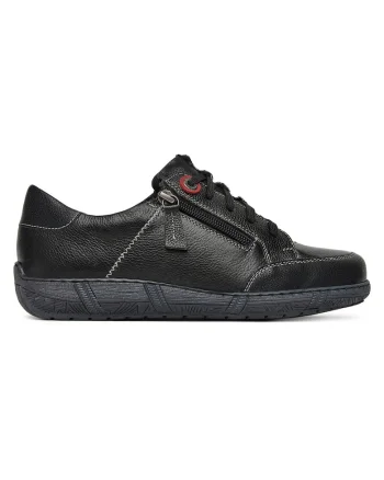 Tenisi de dama,  piele naturala, negru