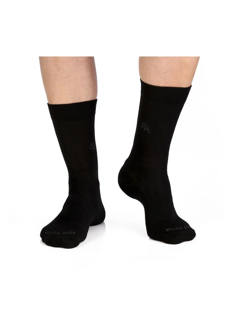 Sosete bumbac organic 98% COTTON RICH Black