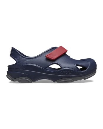 Saboti cu banda velcro All Terrain, Albastru ultramarin