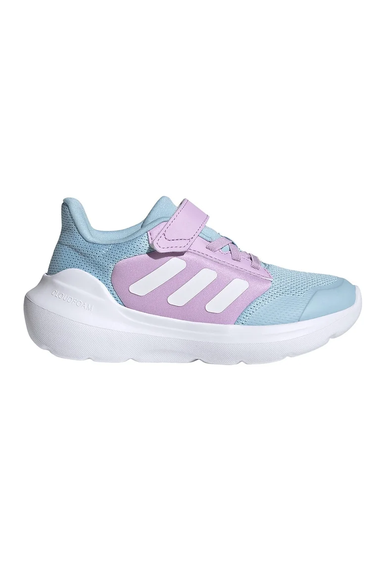 Pantofi sport Tensaur Run 2.0 cu velcro, Lila/Albastru glaciar