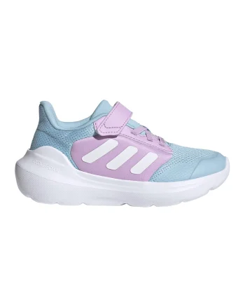 Pantofi sport Tensaur Run 2.0 cu velcro, Lila/Albastru glaciar