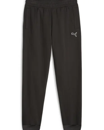 Pantaloni de trening cu buzunare laterale Better Essentials, Negru