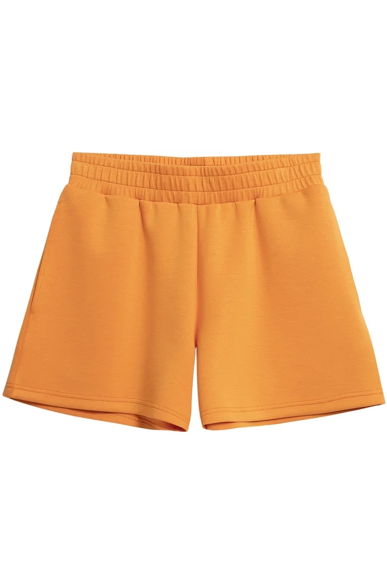 Pantaloni scurti dama OTHSS23TSHOF119,  Poliester/Modal, Portocaliu,