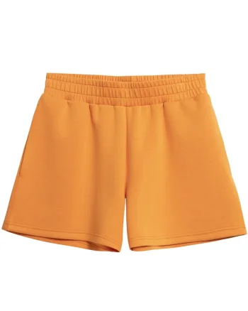 Pantaloni scurti dama OTHSS23TSHOF119,  Poliester/Modal, Portocaliu,