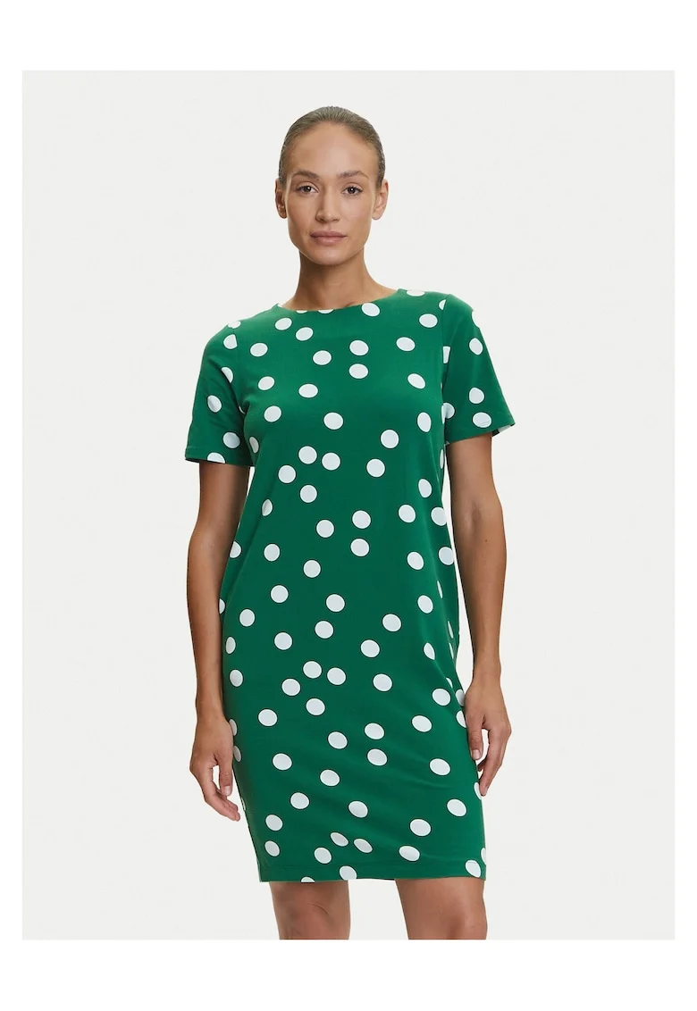 Rochie de zi,  verde, femei,