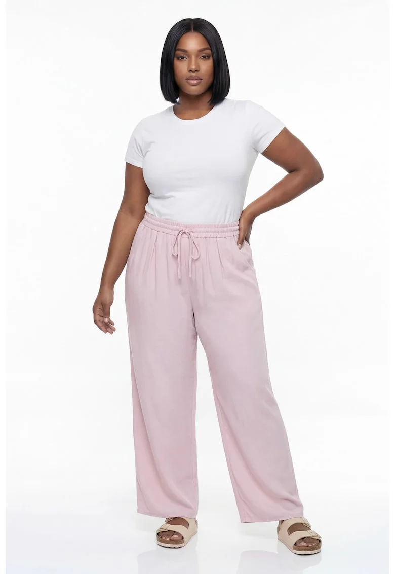 Pantaloni dama  Viscoza, Roz