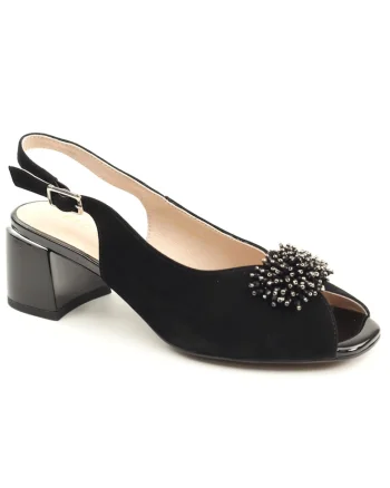 Sandale dama JIJI80009B 01 I, Negru