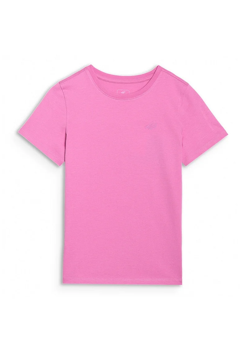Tricou Fete Bumbac,  Junior - 89123, Roz