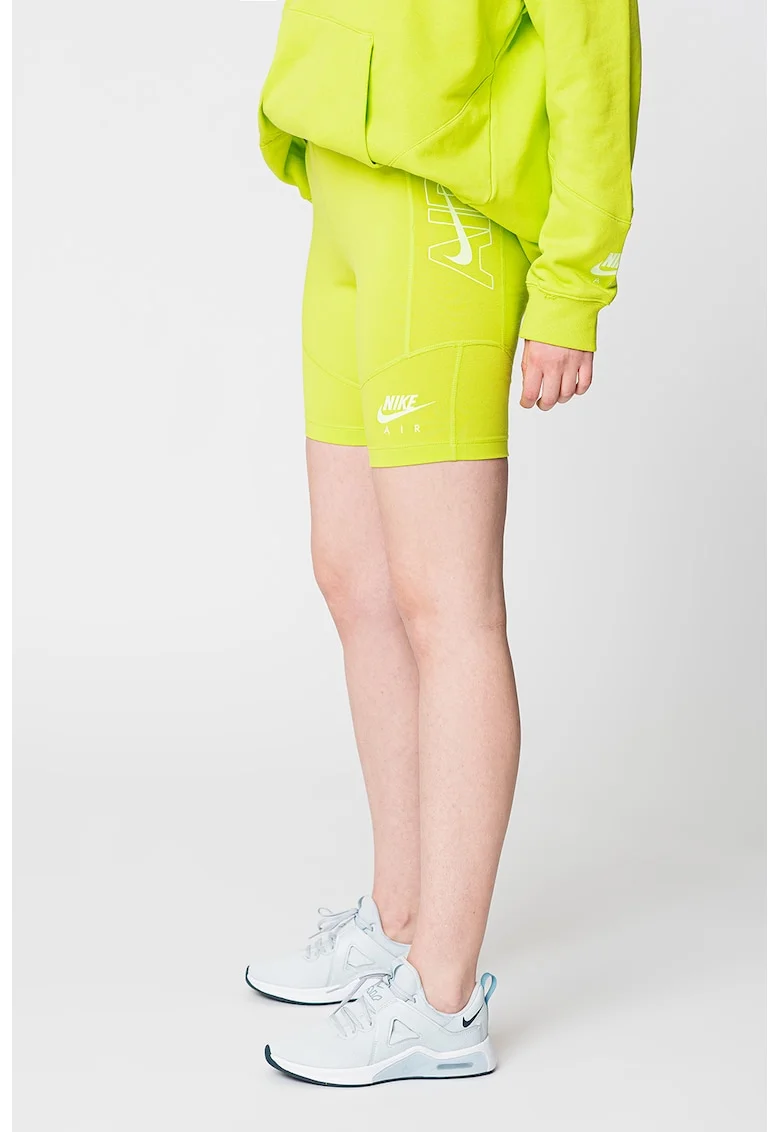 Colanti scurti cu talie inalta Air, Verde lime