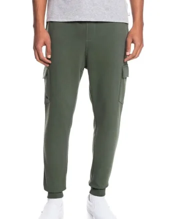 Pantaloni barbati,  Bumbac, Verde, Verde