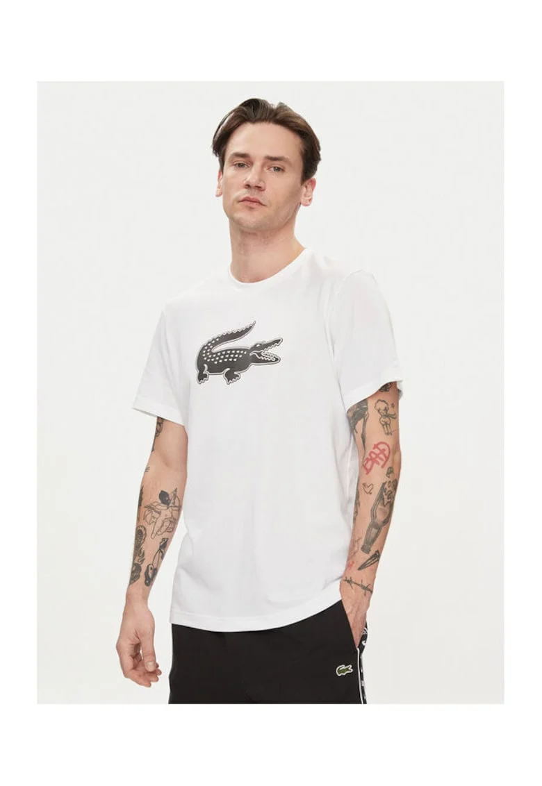 Tricou barbati,  303720346, Bumbac/Poliester, Alb, Alb