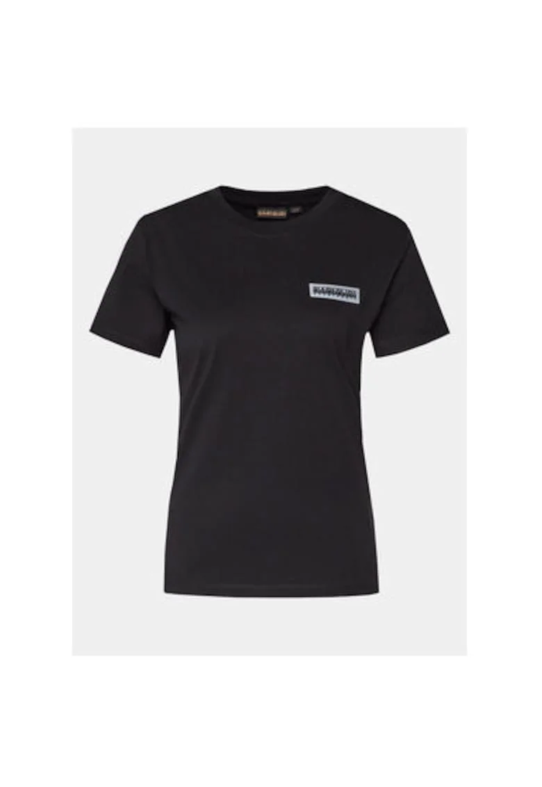 Tricou dama,  303652029, Bumbac, Negru, Negru