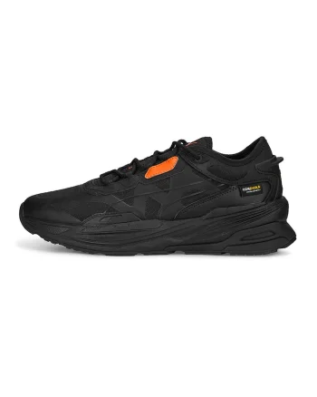 Pantofi sport cu insertii din material textil Extent Nitro, Negru