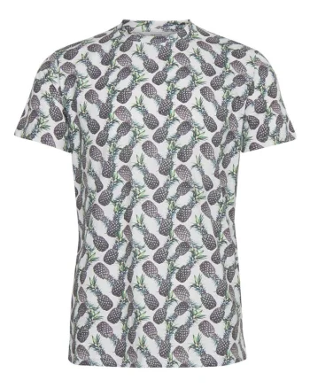 Tricou barbati,  maneca scurta, bumbac, unica, Gri
