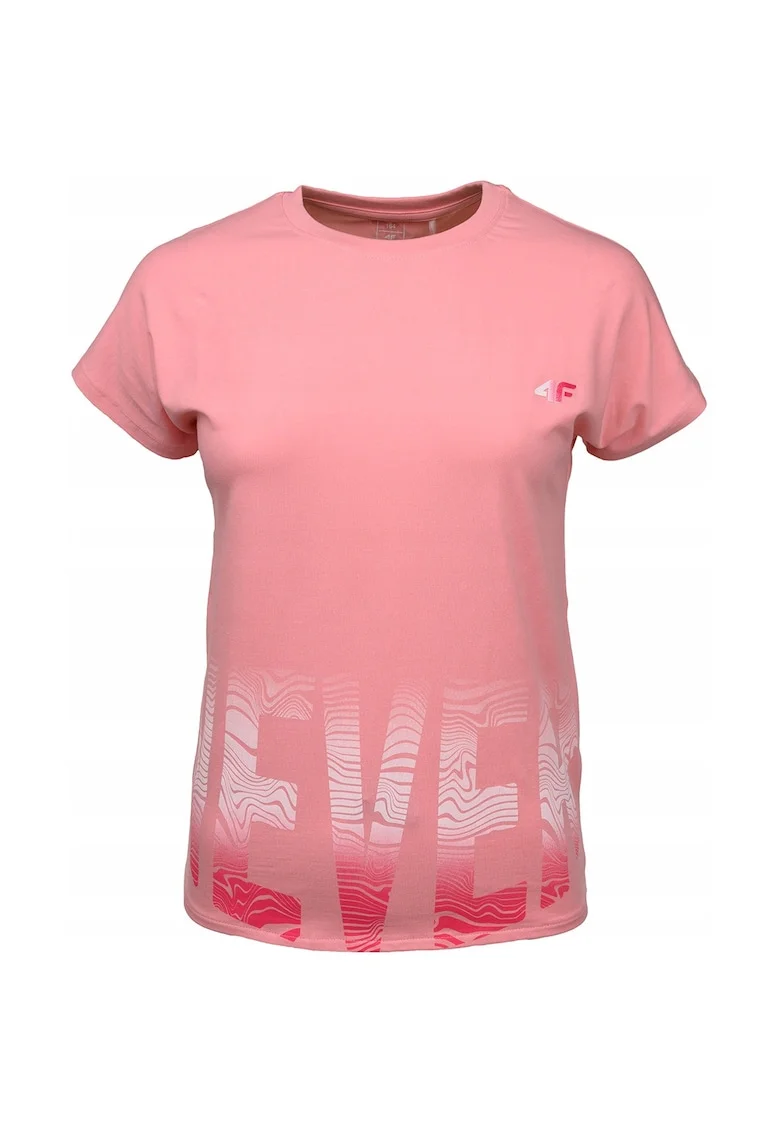 Tricou sport copii,  Junior, Bumbac, Roz