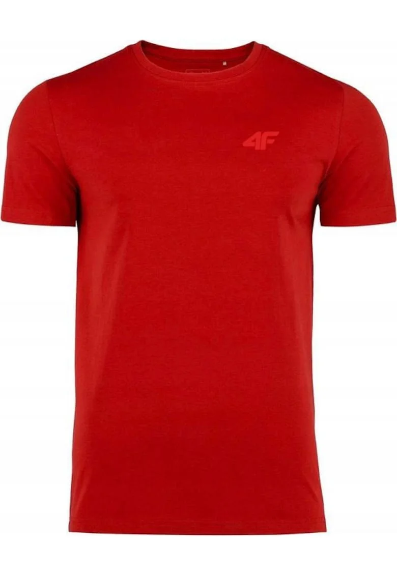 Tricou barbati,  Bumbac, Rosu.