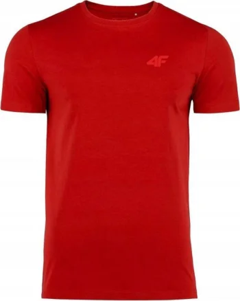 Tricou barbati,  Bumbac, Rosu.