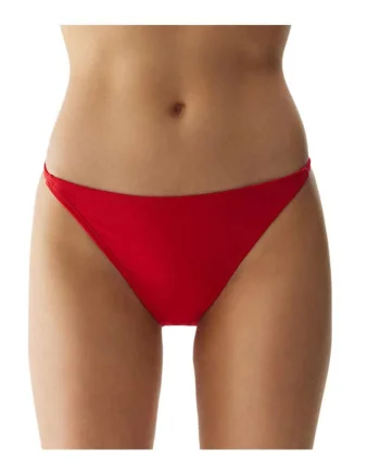 Costum de baie dama,  bikini, poliamida/elastan, rosu