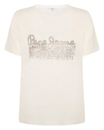 Tricou dama,  maneca scurta, alb,