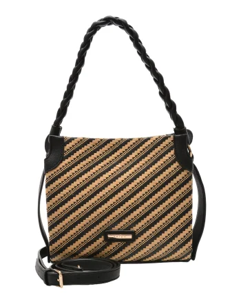 Geanta EPICA neagra, 70020, din piele ecologica