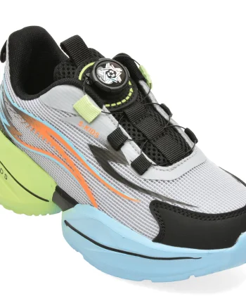 Pantofi sport SELECTION KIDS gri, W616, din material textil
