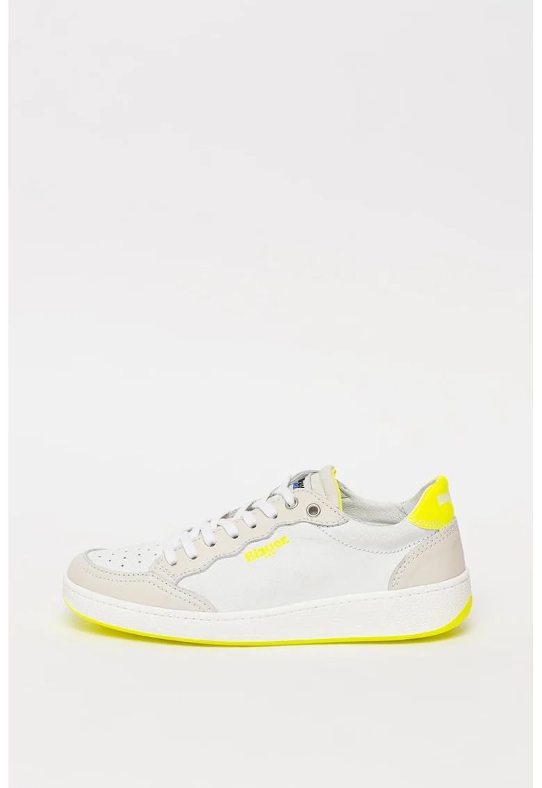 Pantofi sport de piele cu detalii contrastante Olympia