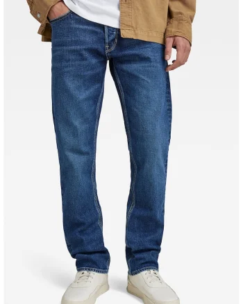 Blugi regular fit Mosa, Albastru inchis