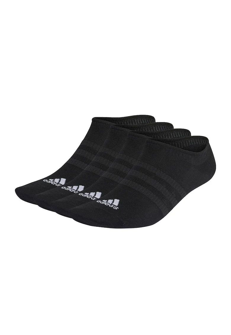 Set de sosete pana la glezna, unisex - 3 perechi, Negru