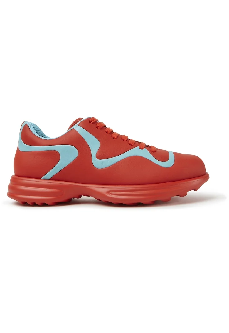 Pantofi sport de piele Twins 629, Rosu