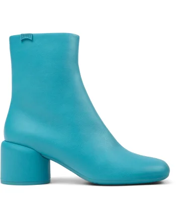 Botine de piele Niki 1319, Albastru