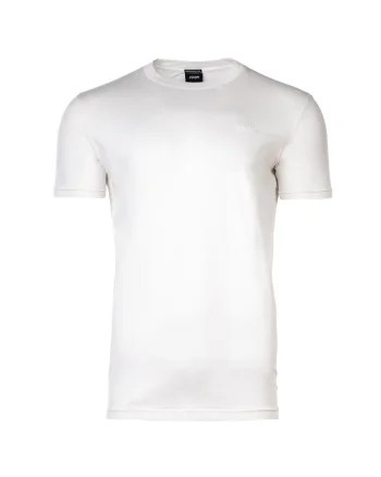 Tricou cu decolteu la baza gatului Paris 11803, Alb
