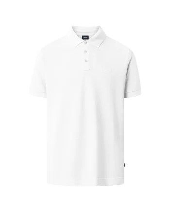 Tricou polo cu logo Primus, Alb