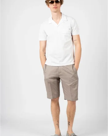 Tricou polo cu buzunar aplicat,
