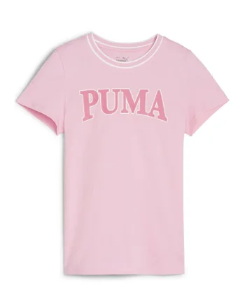Tricou cu imprimeu logo Squad, Roz