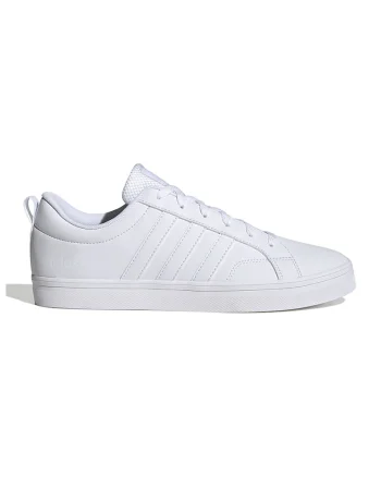 Pantofi sport low-cut de piele ecologica VS Pace 2.0, Alb optic