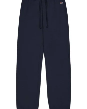 Pantaloni dama  bleumarin, bumbac si poliester, cu talie elastica si cordon de ajustare