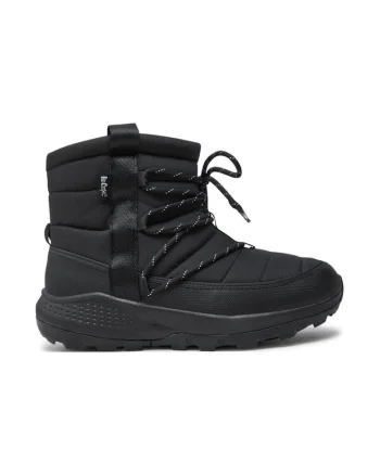 Cizme dama,  22259, Piele ecologica, Negru