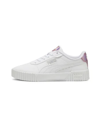 Pantofi sport de piele ecologica Carina 2.0 GirlPower, Alb