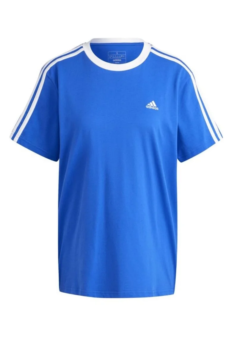 Tricou dama Essentials 3-Stripes,  Bumbac, Albastru