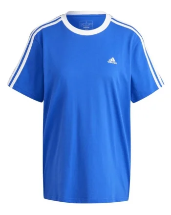 Tricou dama Essentials 3-Stripes,  Bumbac, Albastru