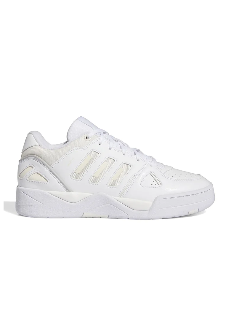 Pantofi sport low-cut din piele ecologica City, Alb