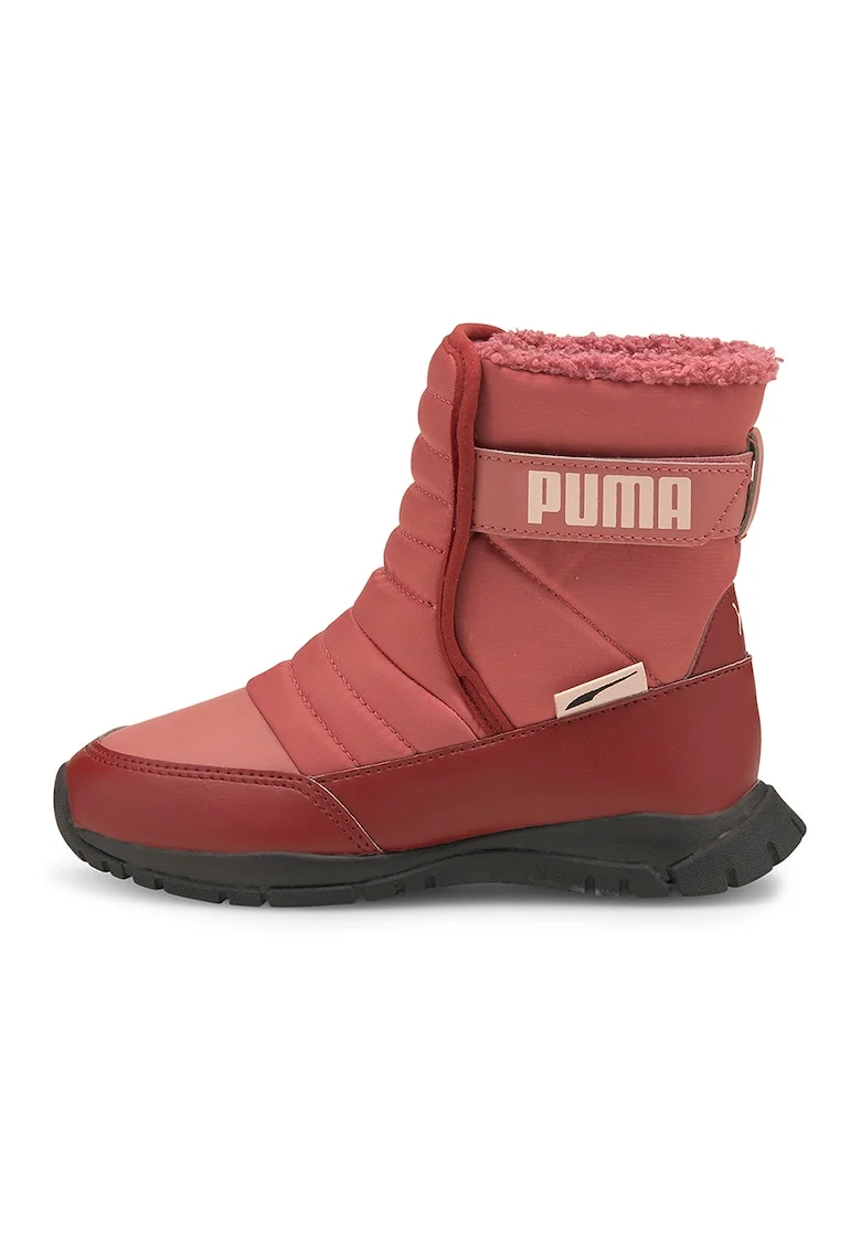 Ghete impermeabile cu inchidere velcro Nieve, Rosu