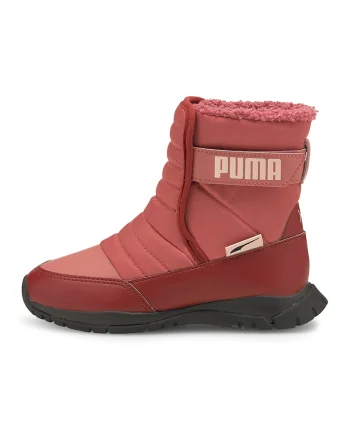 Ghete impermeabile cu inchidere velcro Nieve, Rosu