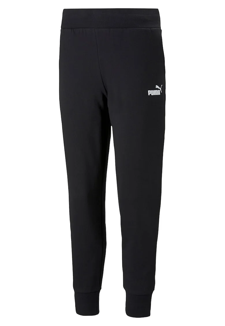 Pantaloni sport regular fit Essentials, Negru