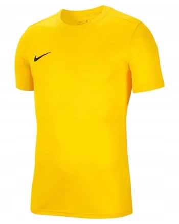 Tricou sport barbati, Poliester reciclat, Galben/Negru,