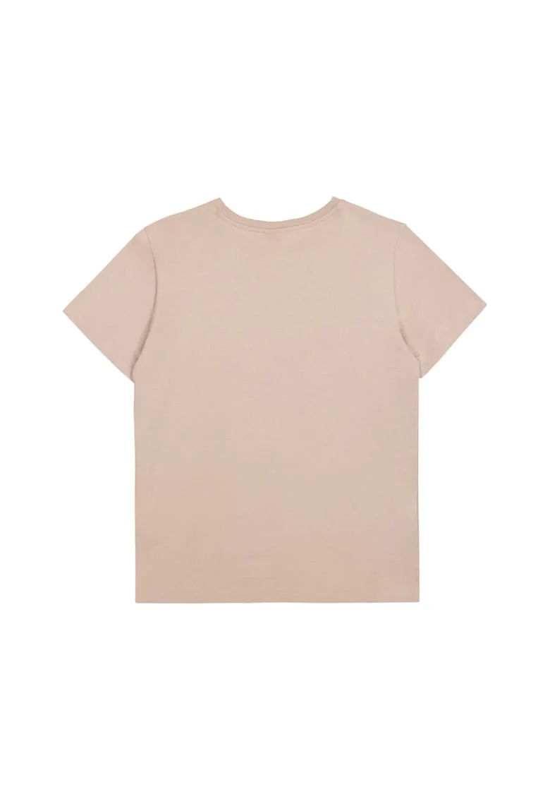 Tricou pentru femei,  3423804, Bumbac, Maro deschis