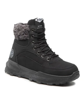 Ghete dama,  301264484, Negru, Piele ecologica