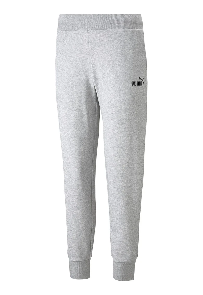 Pantaloni sport regular fit Essentials, Gri deschis melange