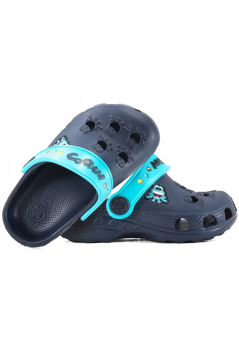 Saboti copii,  Piele Multicolor, Multicolor