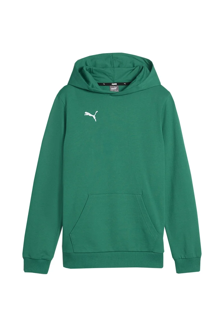 Hanorac copii, Puma, Team Goal Casuals, verde, bumbac